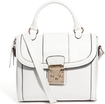 Asos Bag with Chunky Lock and Tophandle - Lyst