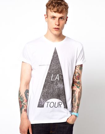 Asos Tshirt with La Tour Print - Lyst
