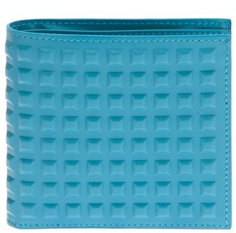 Balenciaga Groseille Studded Wallet - Lyst