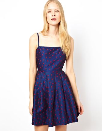 Boutique By Jaeger Sun Dress in Ladybird Print - Lyst