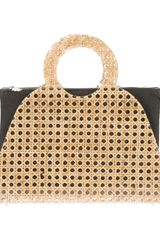 Charlotte Olympia Zehava Wicker Tote