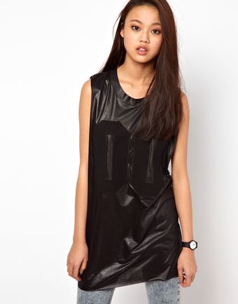Cheap Monday Number Tank - Lyst