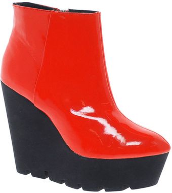 Cheap Monday Monolit Wedge Boot - Lyst