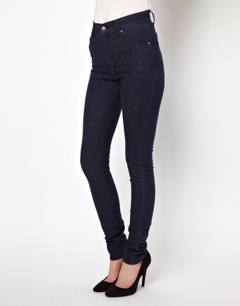 Cheap Monday High Waist Skinny Jeans - Lyst