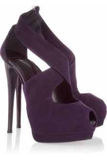 Giuseppe Zanotti Sharon Suede Platform Sandals - Lyst