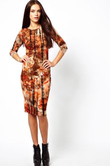 Glamorous Tie Dye Midi Dress - Lyst