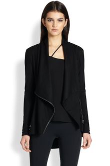 Helmut Lang Draped Jacket - Lyst