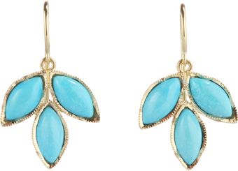 Irene Neuwirth Turquoise Threemarquis Earrings - Lyst