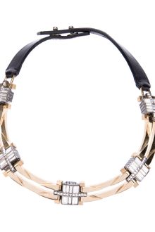Lanvin Crystal Embellished Necklace - Lyst