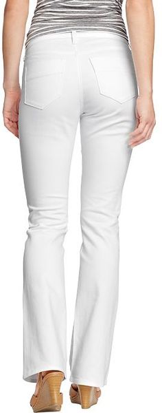 Old Navy The Sweetheart Bootcut Jeans in White (bright white)