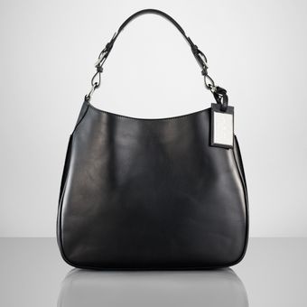 Ralph Lauren Calfskin Saddle Bag Hobo - Lyst