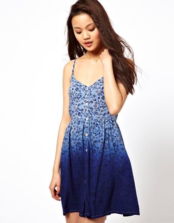River Island Ombre Cami Dress - Lyst
