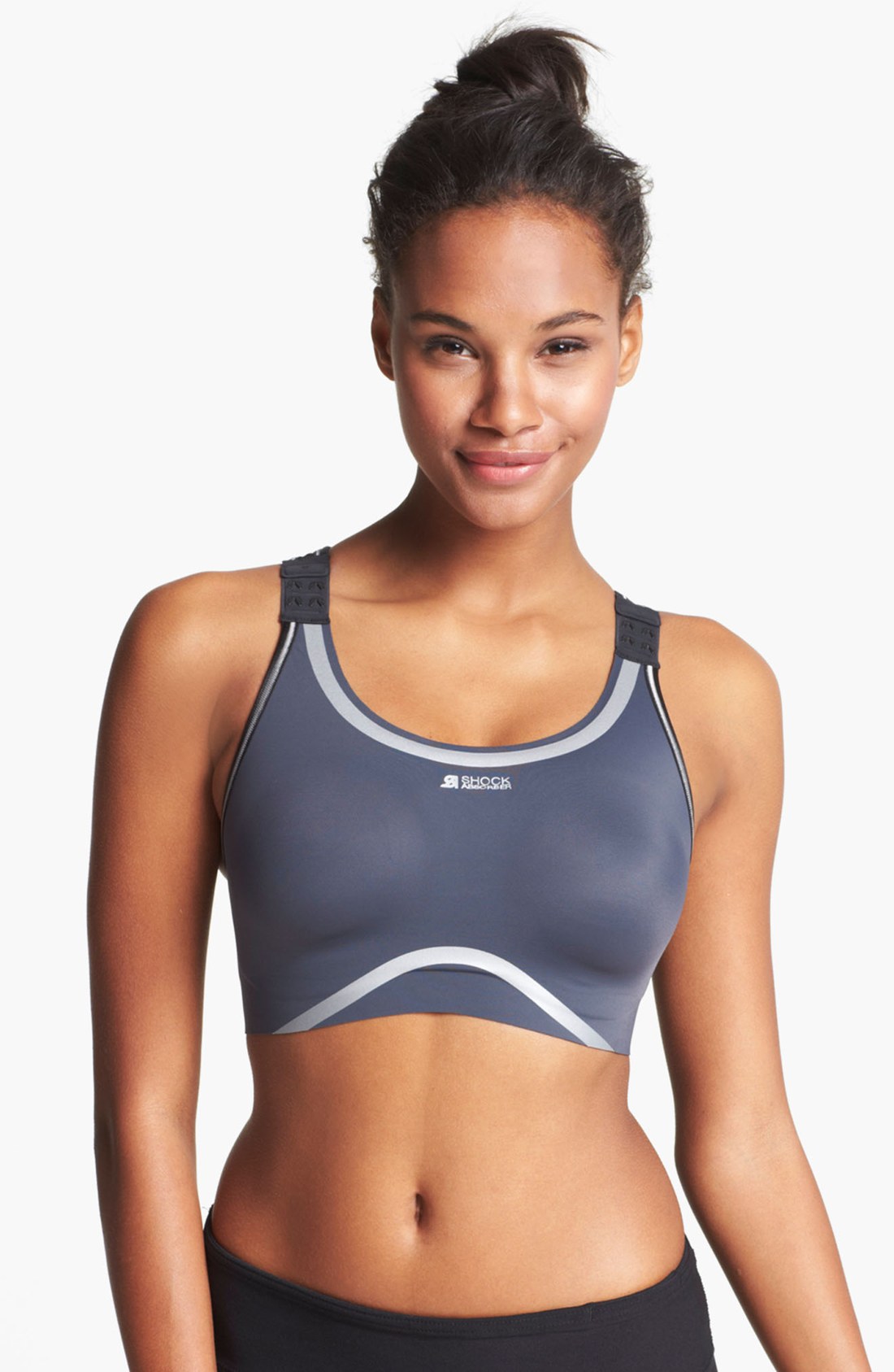 Shock Absorber Ultimate Dry Advantage Sports Bra in Black (black/ grey