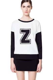 Zara Sweatshirt  - Lyst