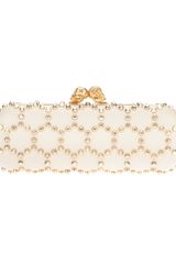Alexander McQueen Honeycomb Studded Clutch
