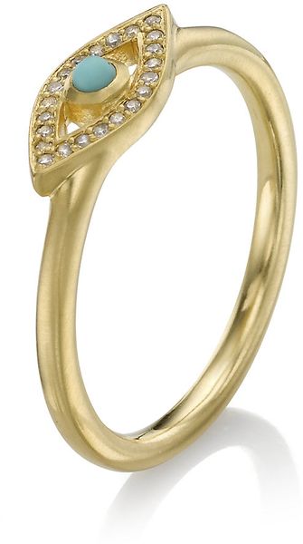 Astley Clarke Evil Eye Ring - Lyst