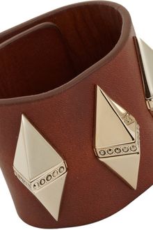 Givenchy Crystal Pyramid Stud Cuff - Lyst