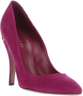 Gucci Contrast Slipon Pump - Lyst