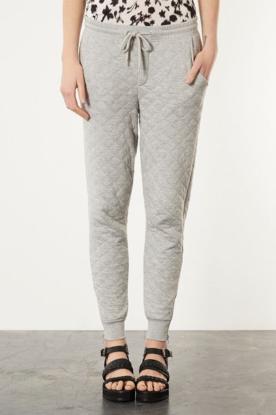 quilted joggers womens