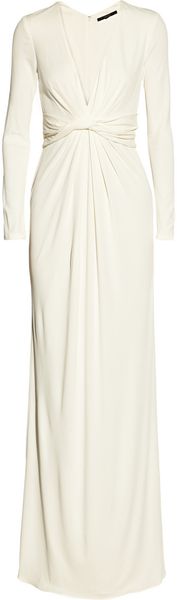 Gucci Pleated Jersey Gown - Lyst