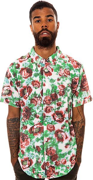 grateful dead men's button down shirt