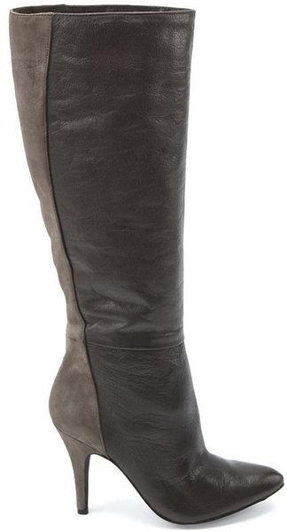 Jessica Simpson Naveens Smoky Taupe Boots - Lyst