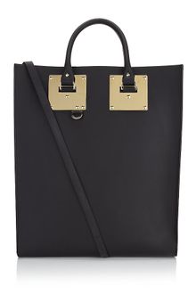 Sophie Hulme Leather Tote - Lyst