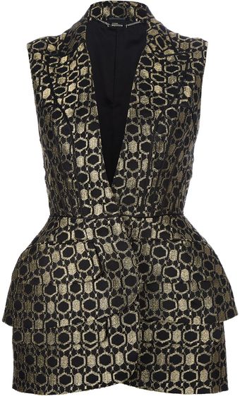 Alexander McQueen Honeycomb Waistcoat - Lyst