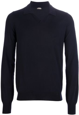 Bottega Veneta Polo Neck Sweater - Lyst