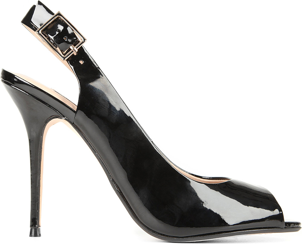 dune black slingbacks