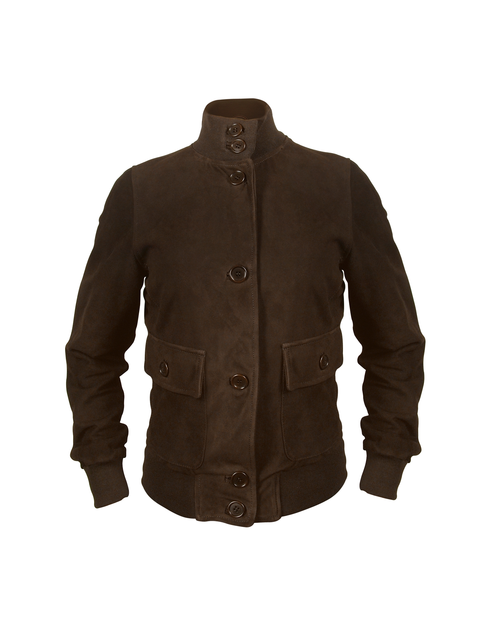 Dark brown suede jacket Jackets, brown shoes and other clothing made of suede are much more fragile and difficult to clean than non-suede leathers. If you’re wondering why your brown suede jacket gets dirtier faster than other jackets in your wardrobe, it’s because that suede tends to absorb stains.