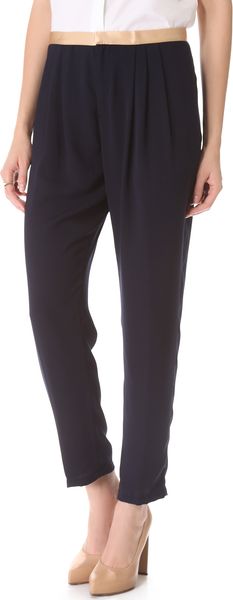 Girl. By Band Of Outsiders Cabrini Suiting Pants - Lyst