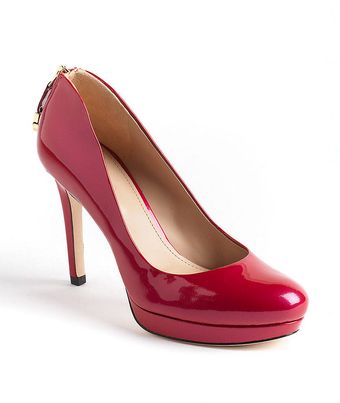 Joan & David Wilma Patent Leather Platform Pumps - Lyst