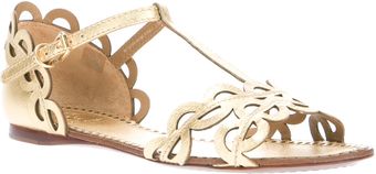 Tory Burch Aileen Flat Sandal - Lyst