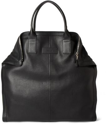 Alexander McQueen De Manta Leather Tote - Lyst