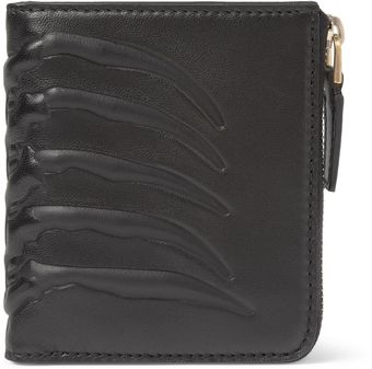 Alexander McQueen Embossedleather Zipped Wallet - Lyst