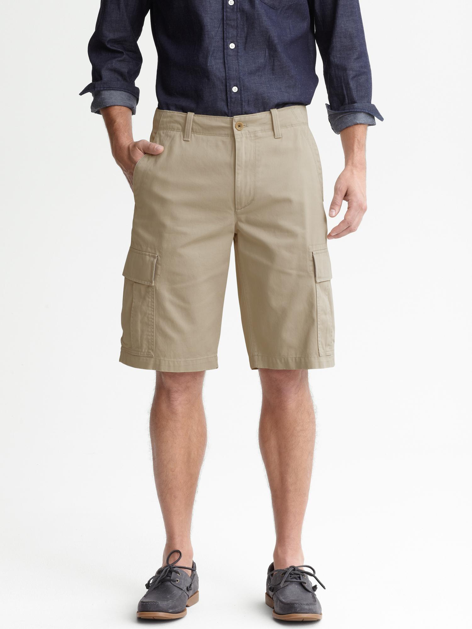 Banana Republic Cargo Short in Khaki for Men (woodside khaki) Lyst