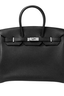 Hermes 35cm Black Togo Birkin with Palladium - Lyst