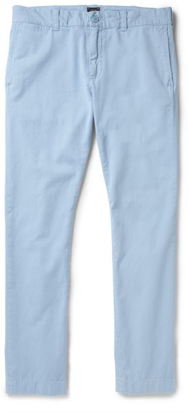 J.Crew Stanton Slimfit Garmentdyed Cottontwill Chinos - Lyst
