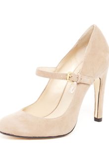 Kors By Michael Kors Galli Suede Mary Jane Pump - Lyst