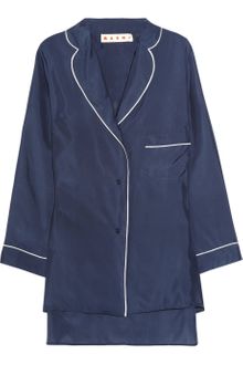 Marni Silk Pajama Shirt - Lyst