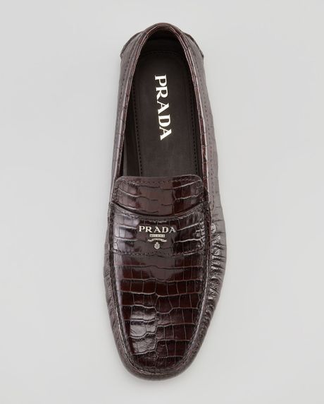 prada crocodile sneakers