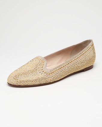 Valentino Studded Belgian Loafer - Lyst