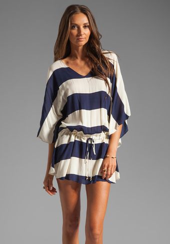 Vix Malawi Vintage Tunic in Navy - Lyst