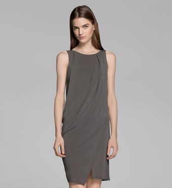 Helmut Lang Melody Cape Dress - Lyst