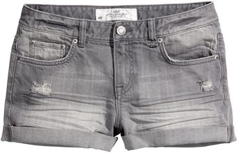 H&M Denim Shorts - Lyst