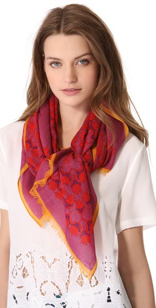 Tory Burch Hamana Scarf - Lyst