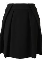 Chloé Folded Crepe Mini Skirt