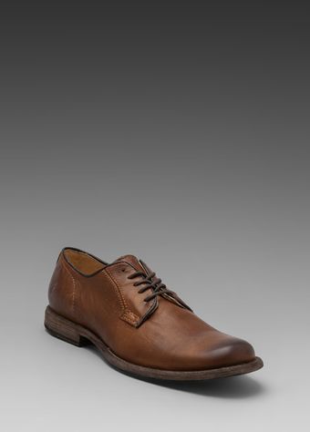 Frye Phillip Oxford in Cognac - Lyst