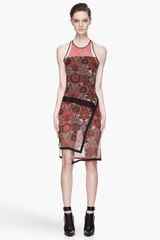 Helmut Lang  Floral Mandala Print Dress